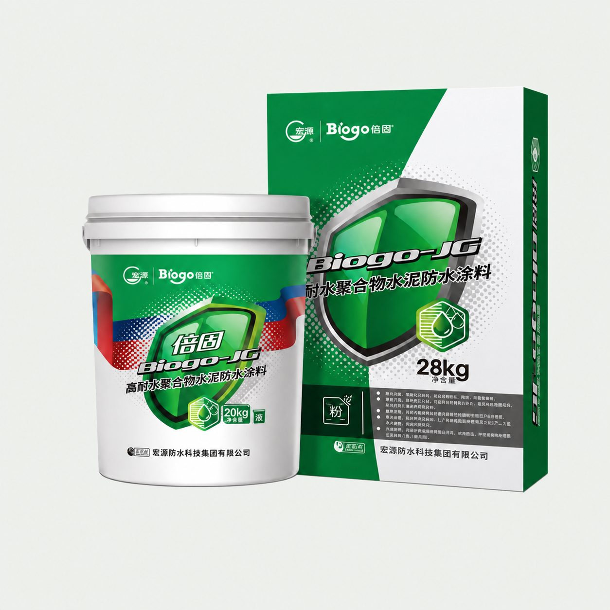 BIOGO-JC High Water-Resistant Polymer Cement Coating